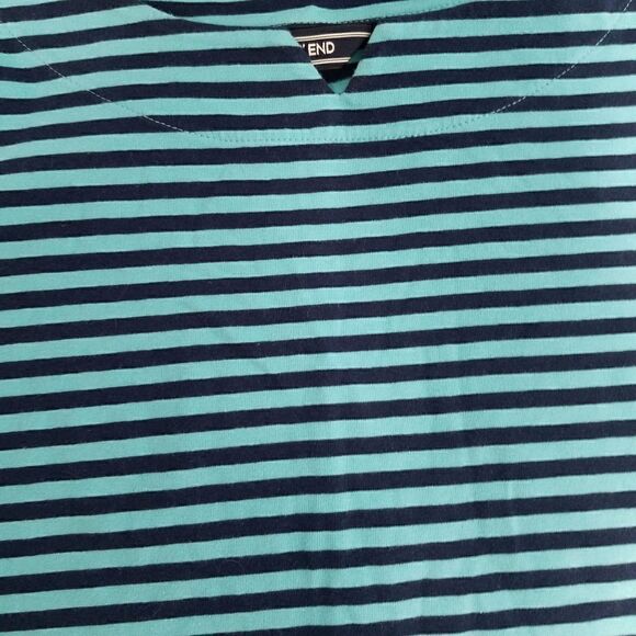 NWOT Lands End M/P striped dress. - Picture 2 of 4